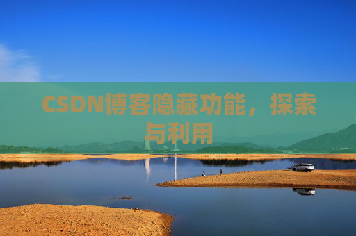 CSDN博客隐藏功能，探索与利用